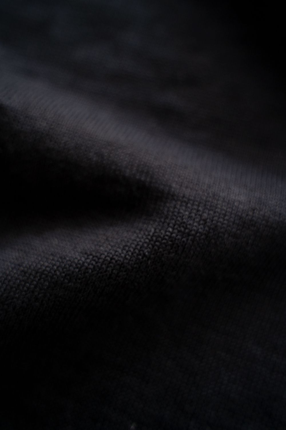 【26SS】リネン×コットンニットTee(INK BLACK)