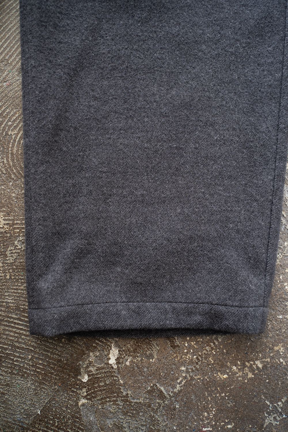 【25AW】2-Tack Wide Trousers/2タックワイドトラウザーズ(CHARCOAL)