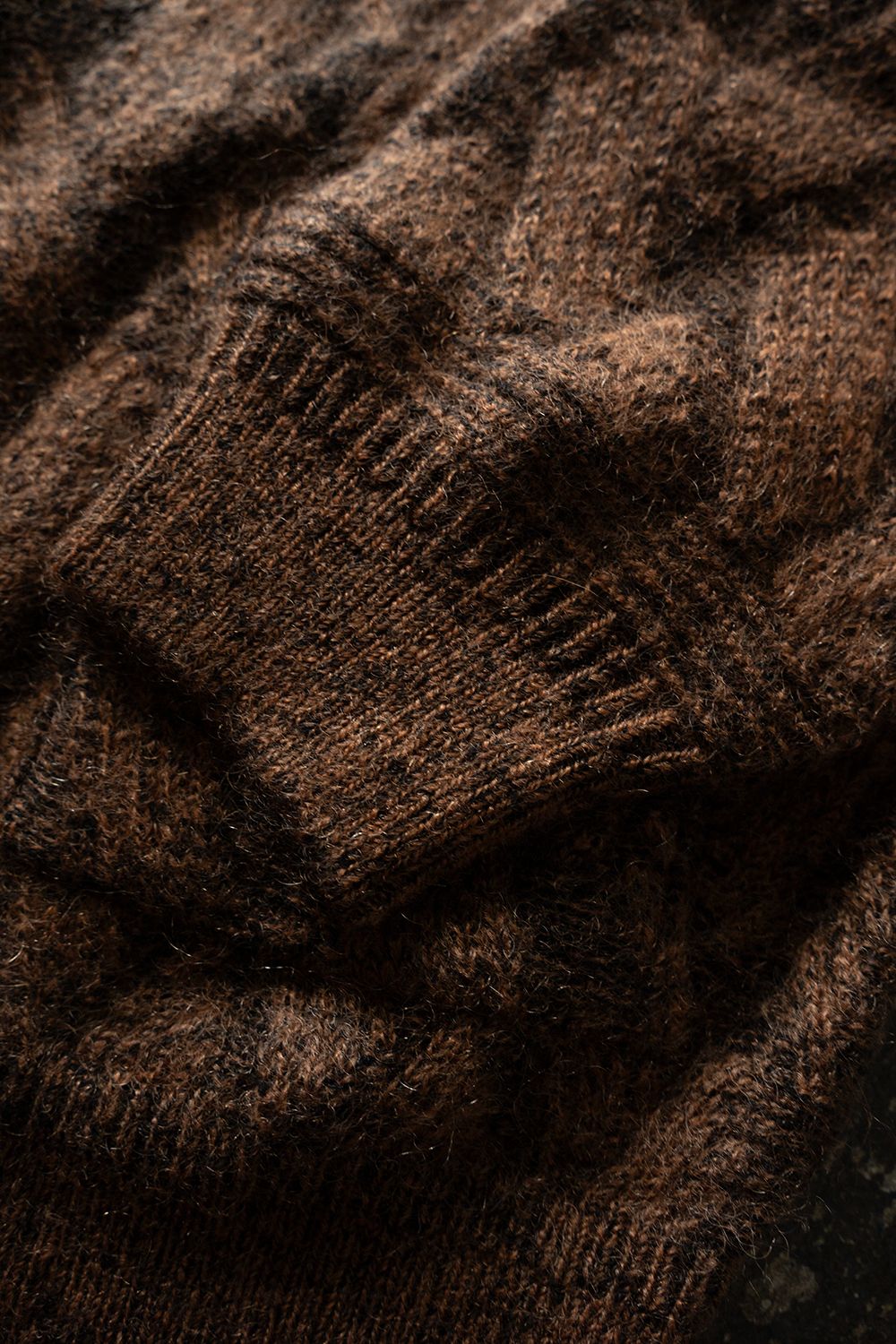 【26AW】Ochiba Mohair Cardigan(ORANGE)