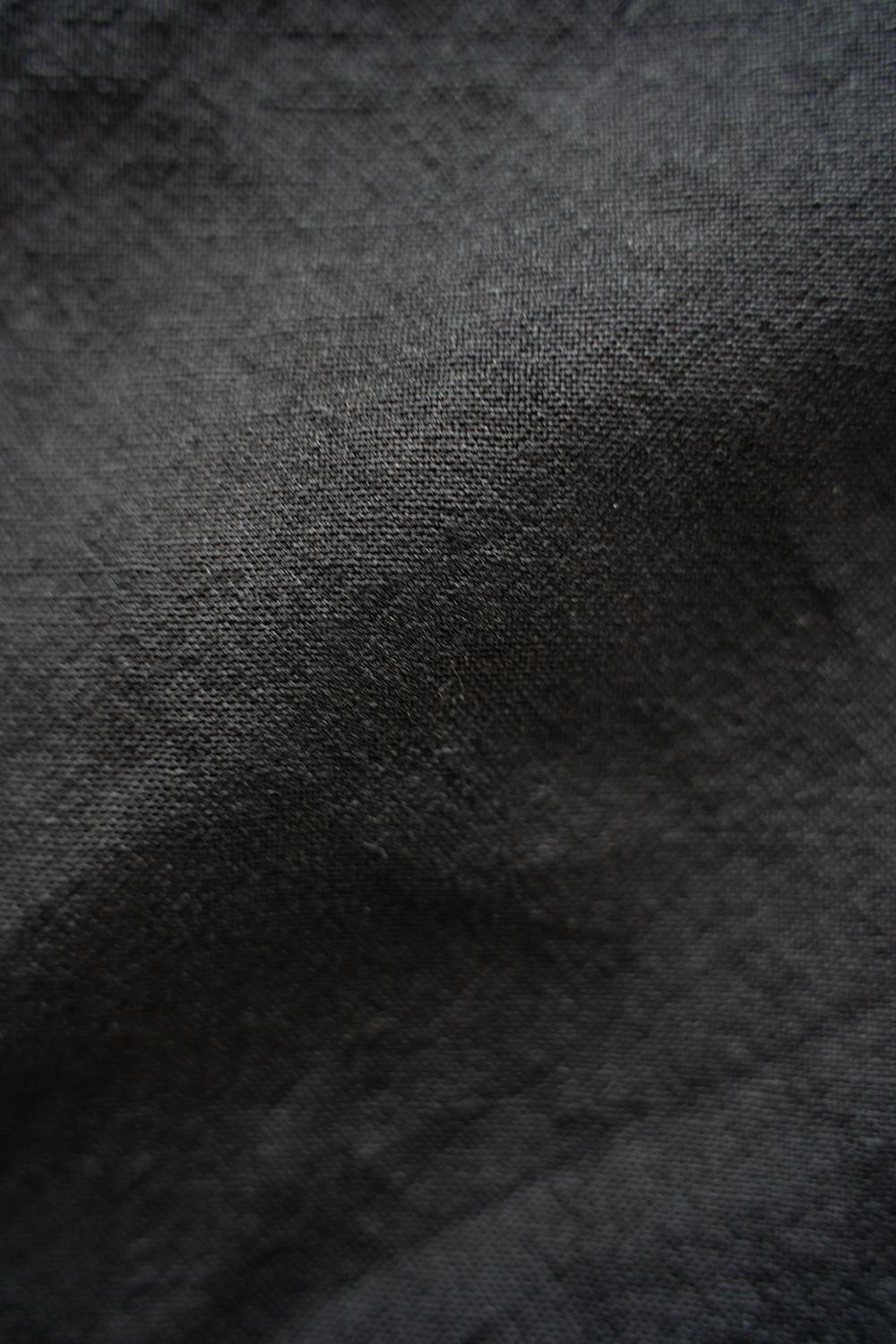 【ラスト1点】【24SS】リネン×ウールライトブルゾン(BLACK)