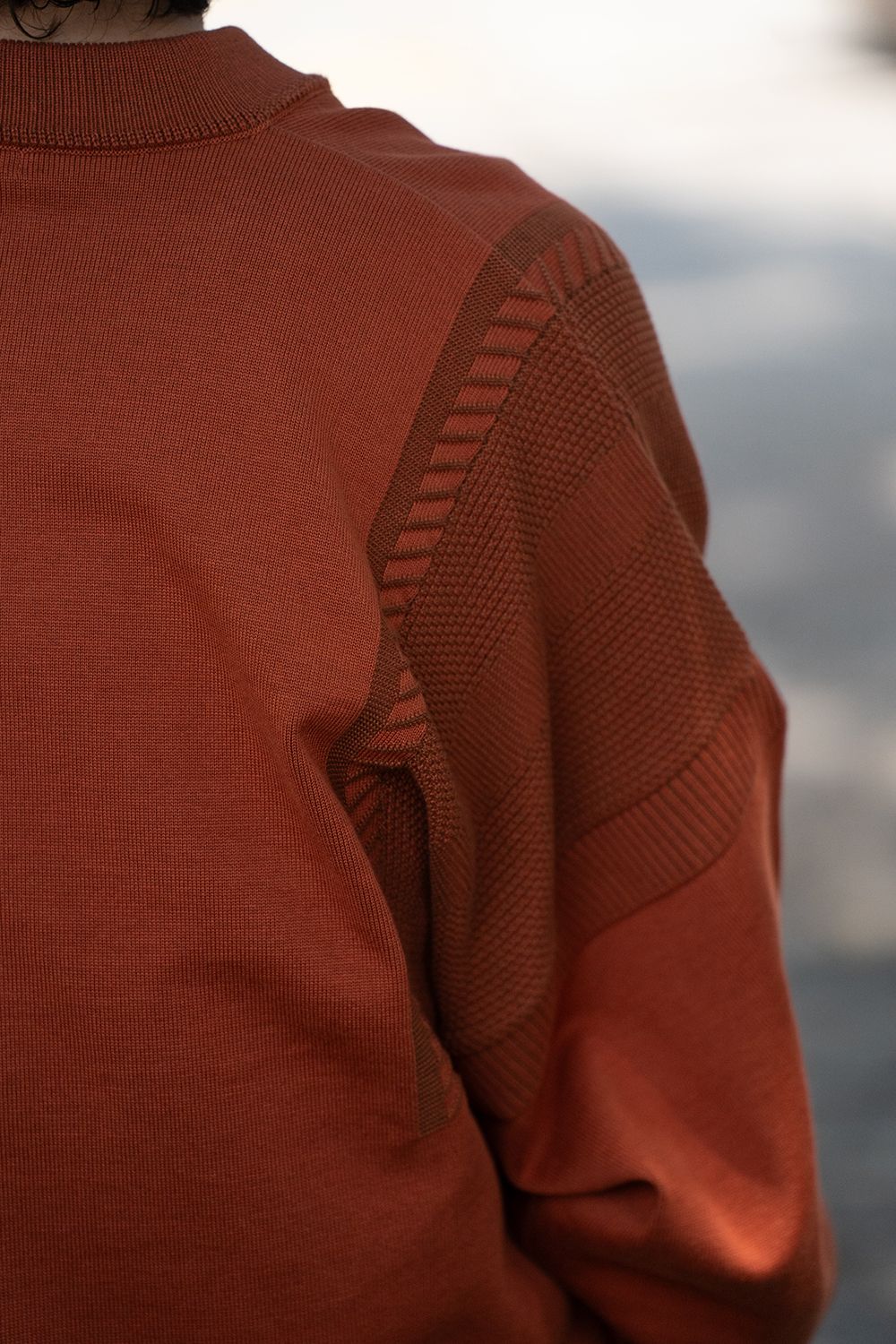NKNIT 24AW 2way high neck KNIT ブラウン 1 NKNIT 24AW 2way high neck KNIT ブラウン 1 NKNIT 24AW 2way