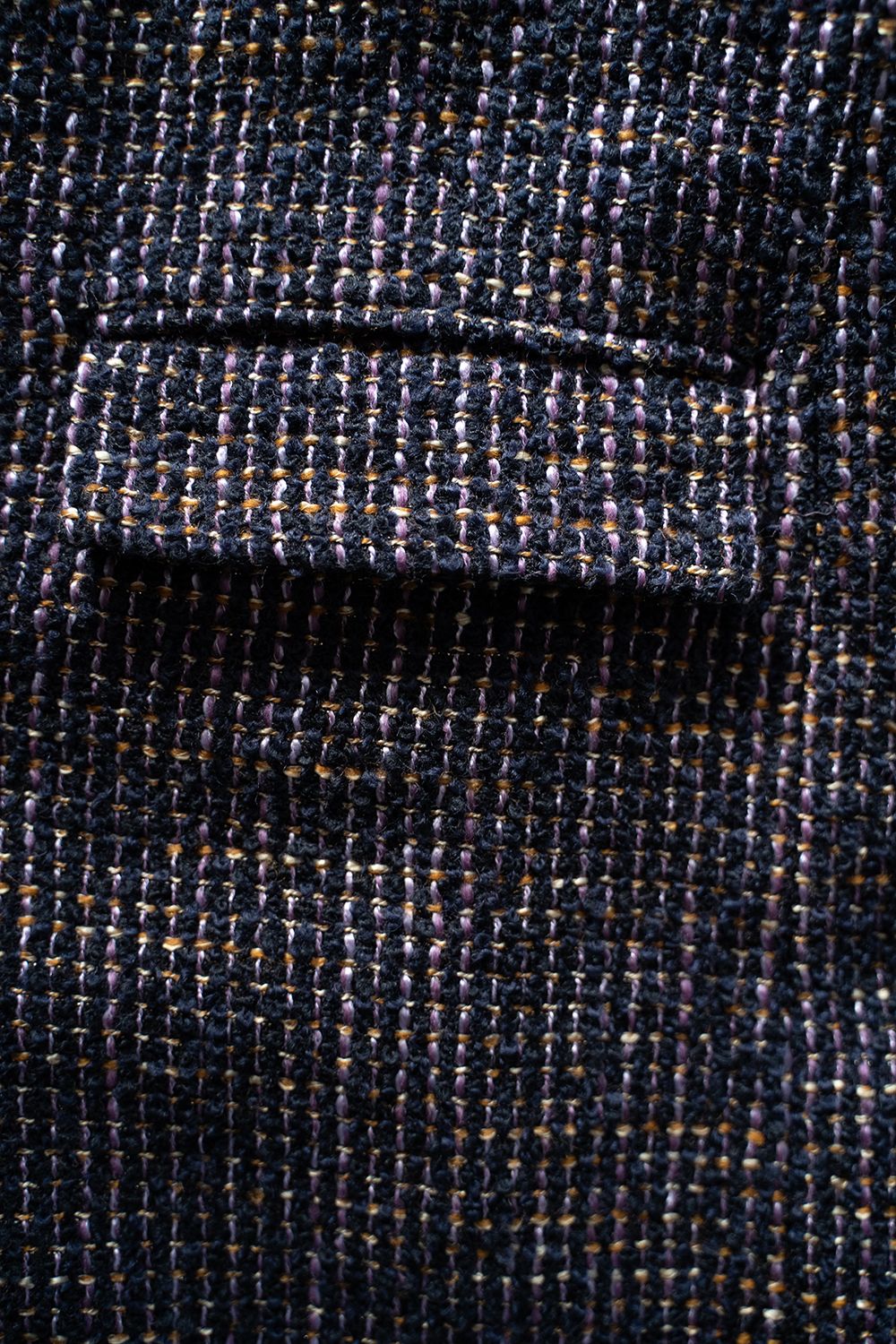 【ラスト1点】【24AW】Loop Tweed Extreme Over Coat/ループツイードエクストリームオーバーコート(PURPLE)