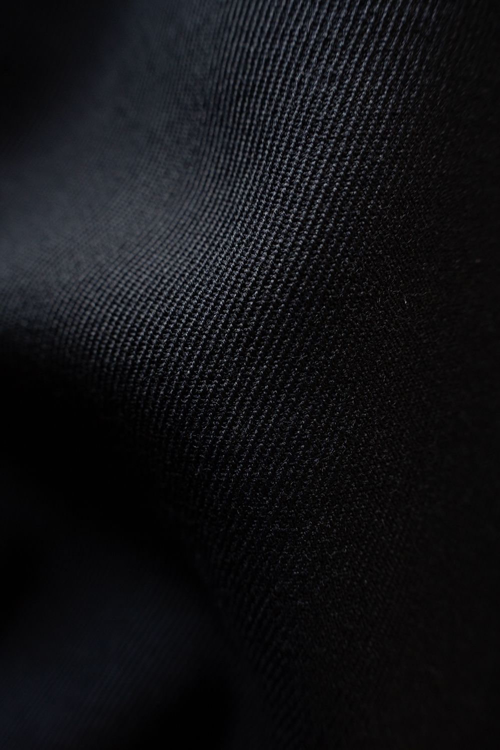 【26AW】ウールサージワンタックパンツ(NAVY)