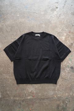 【ラスト1点】【23SS】Hanagasumi Knit(BLACK)