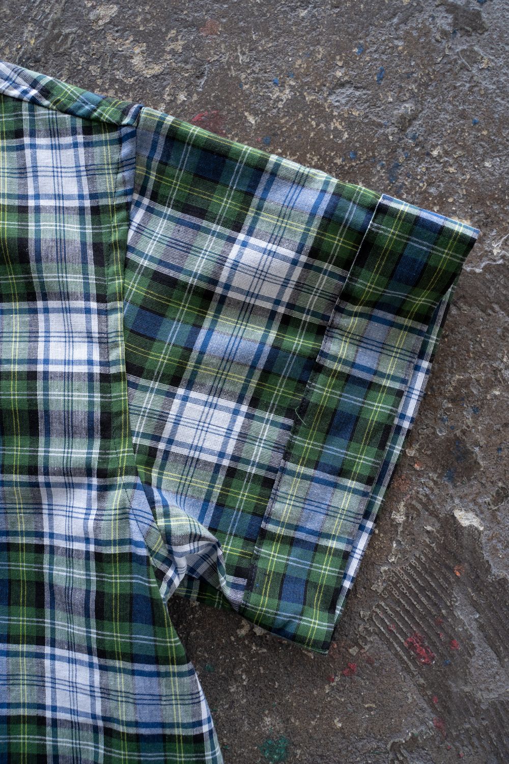 【26SS】"joint(short)"pajama【オールインワン】(MADRAS CHECK)