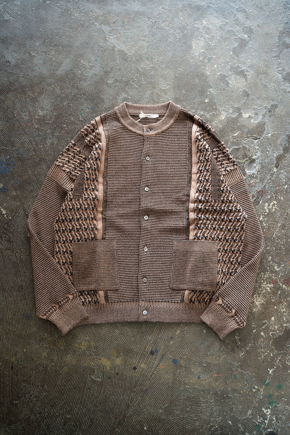 YASHIKI - 【ラスト1点】【24AW】Tasogare Cardigan(KHAKI) | Salty