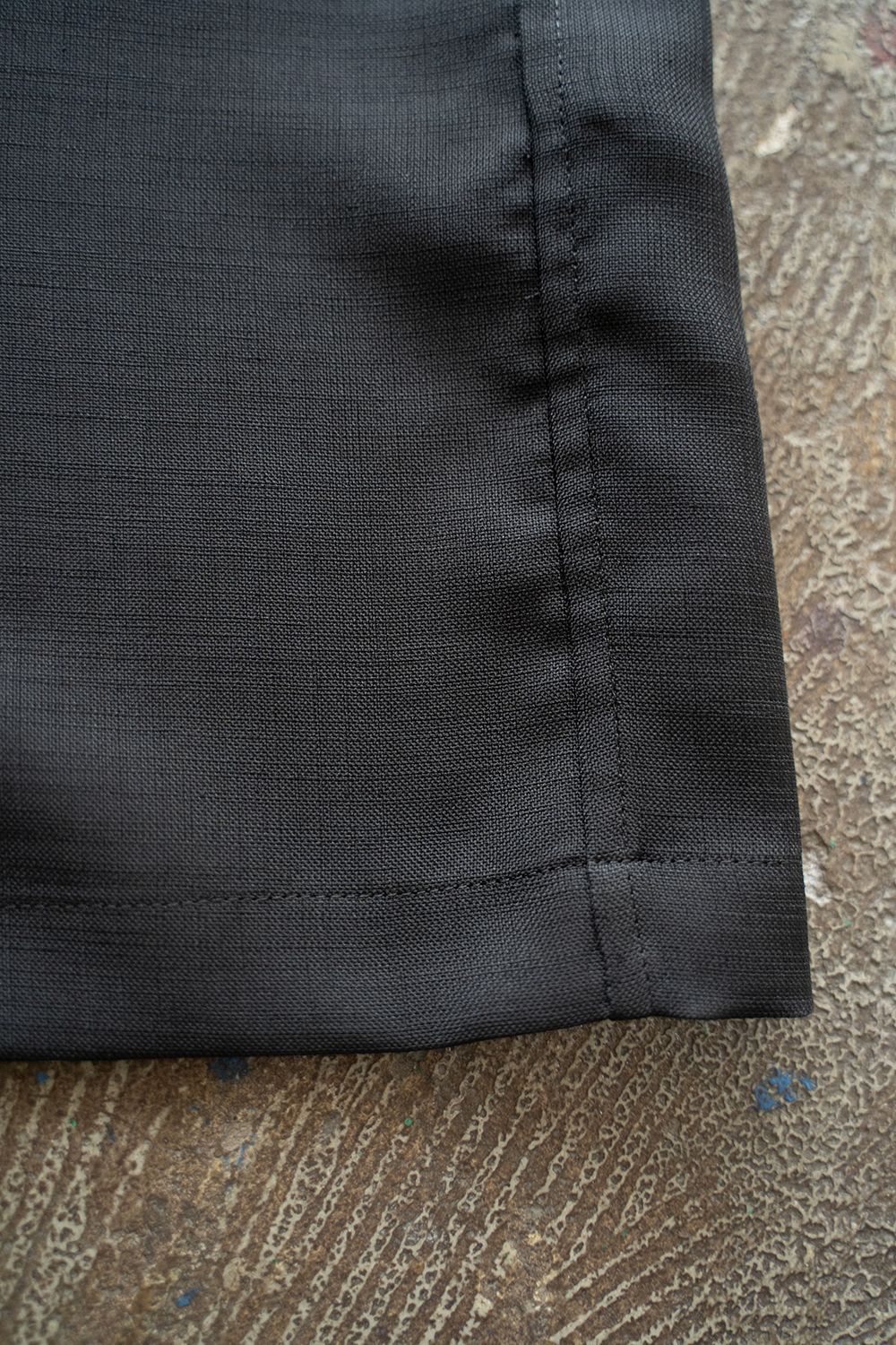 【ラスト1点】【25SS】Sheer Sharkskin SS Shirt/シアーシャークスキンシャツ(BLACK)