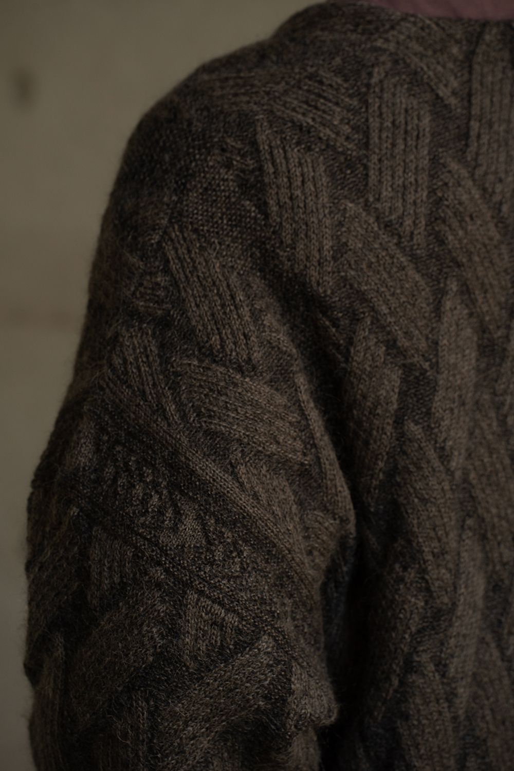 【26AW】Ochiba Mohair Cardigan(OLIVE)