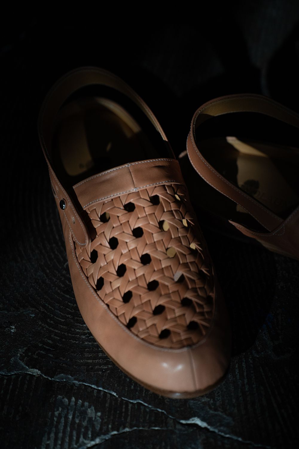 Cage Sandal(camel)