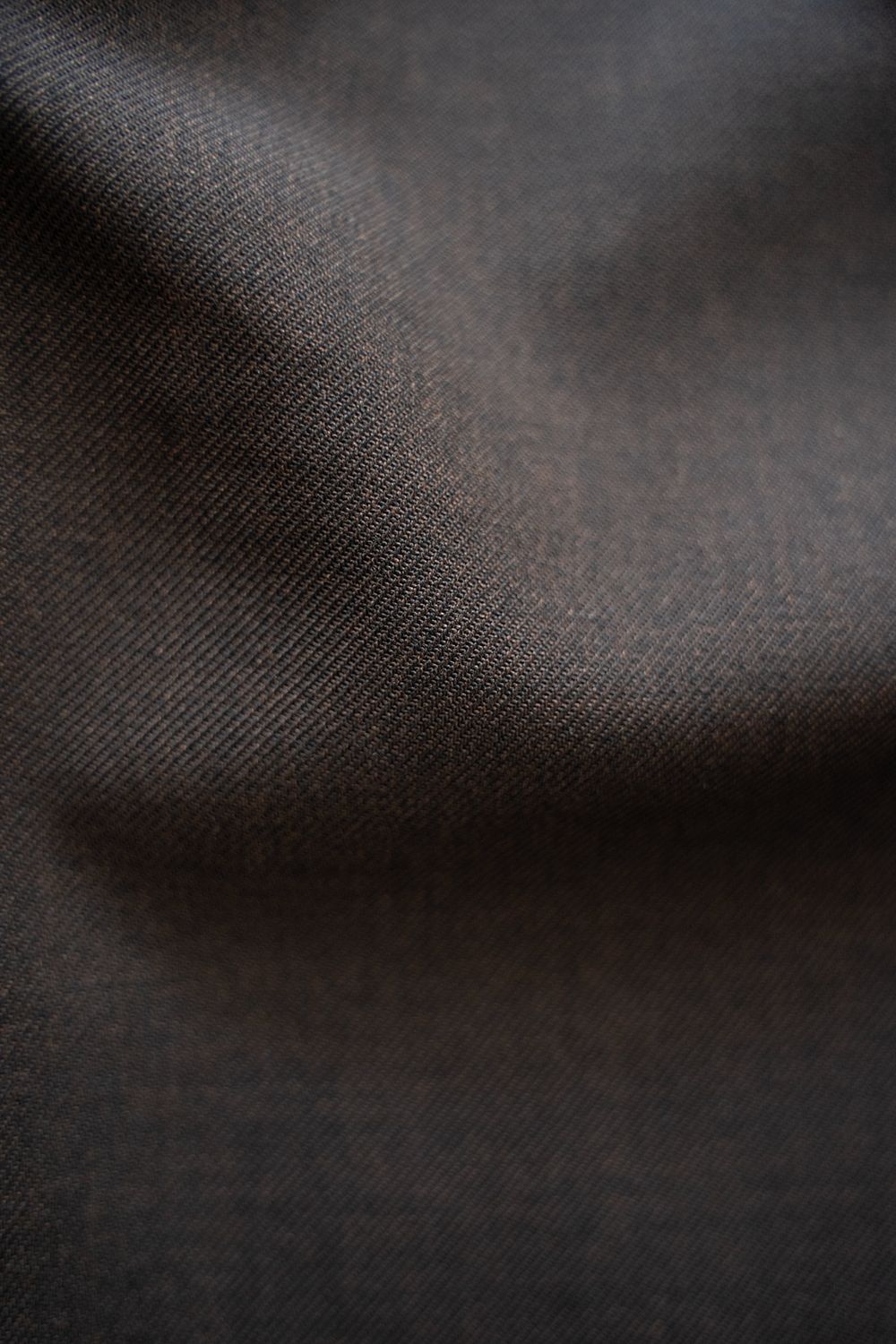 【ラスト1点】【23AW】ウール×ポリエステルイージーパンツ(DARK BROWN)