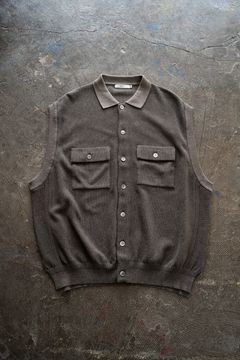 【26SS】Haoto collar Vest(GREIGE)