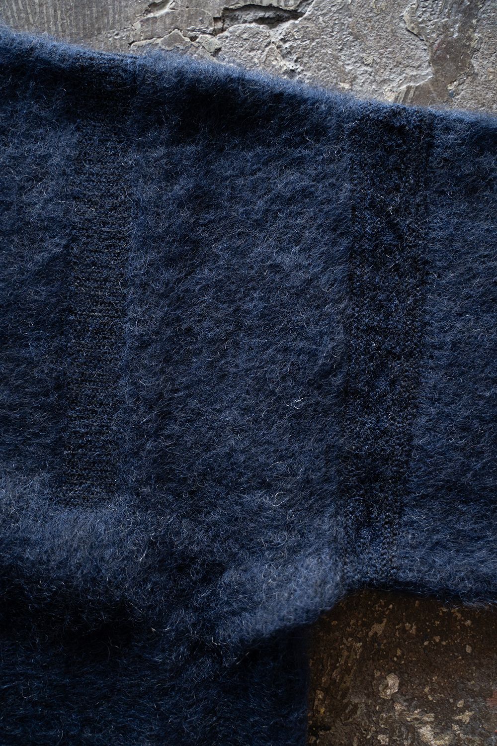 【ラスト1点】【24AW】Akane Mohair Cardigan(NAVY)