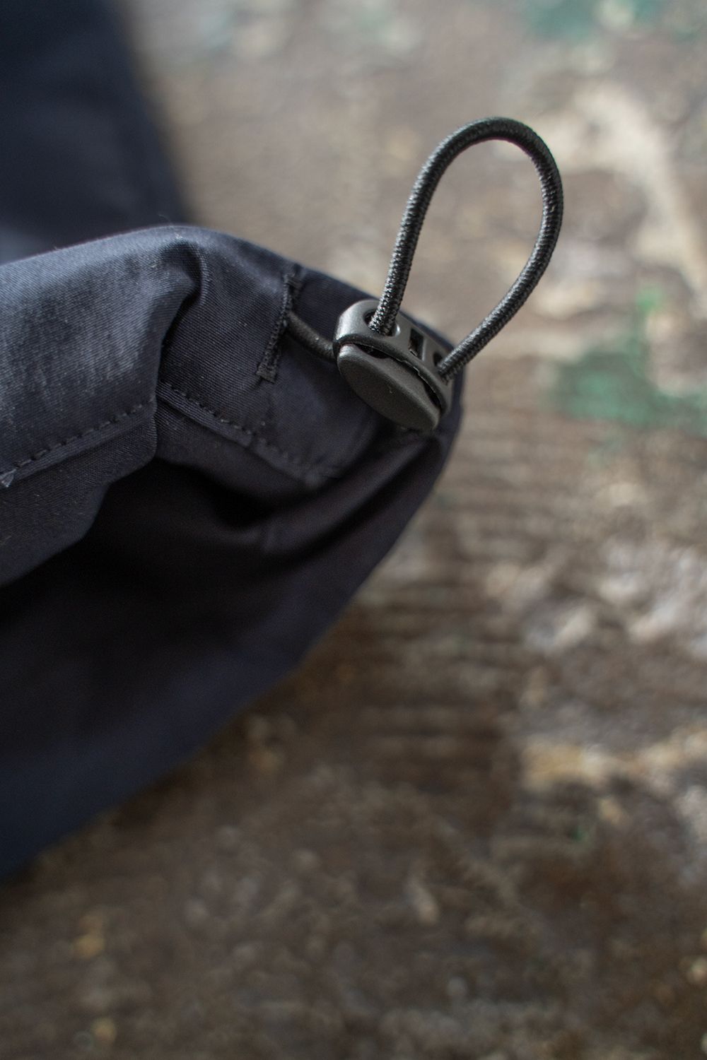 【ラスト1点】【25SS】撥水ポリエステルハイネックアノラック(NAVY)