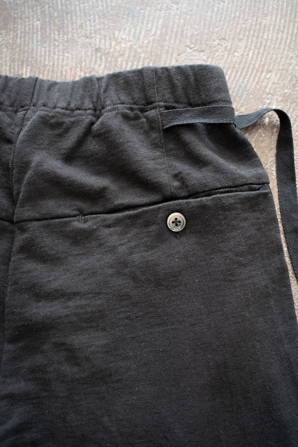 【ラスト1点】High Waist Flare Easy Pants/ハイウエストフレアイージーパンツ(BLACK)
