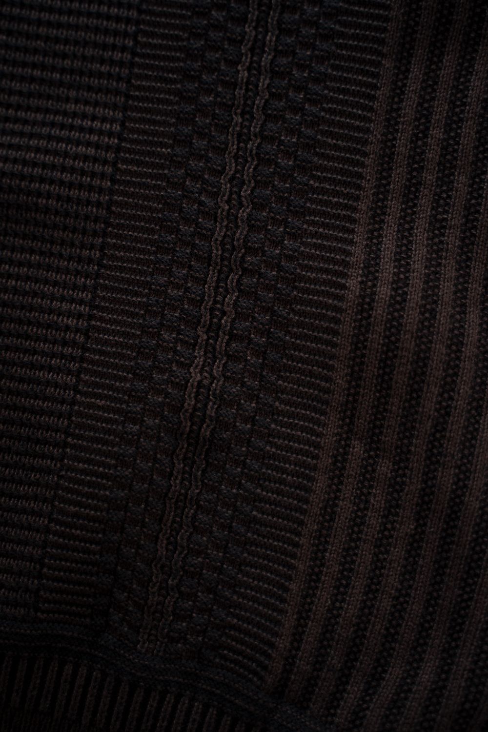 【26AW】Akisame Knit Polo(BROWN)