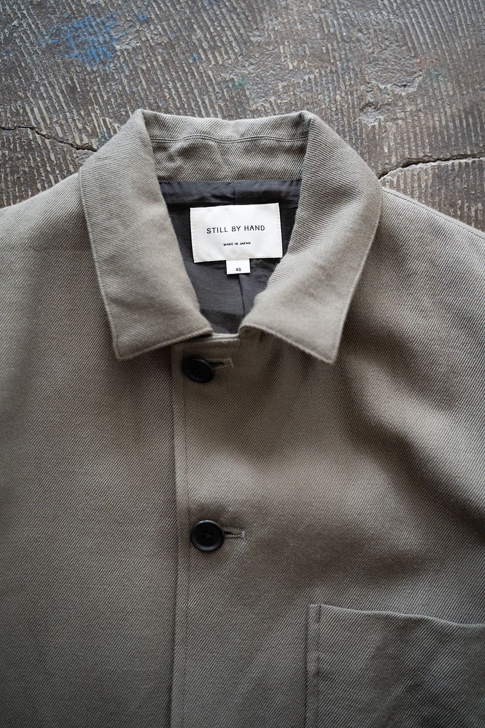 【25AW】ウールサージカバーオール(SAGE)