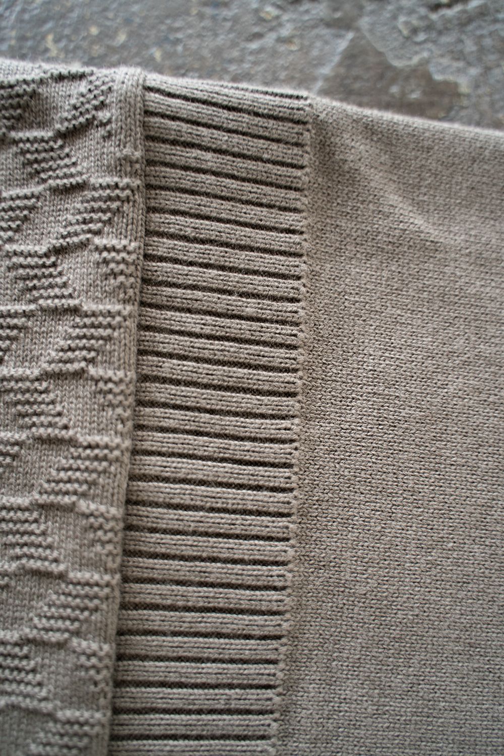 【ラスト1点】【22AW】Hatsushimo Knit Polo(GREIGE)