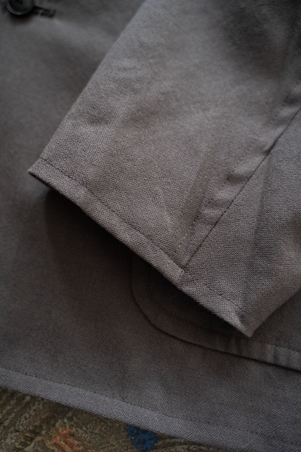 【ラスト1点】【24AW】2Bウールジャケット(DUSTY BROWN)
