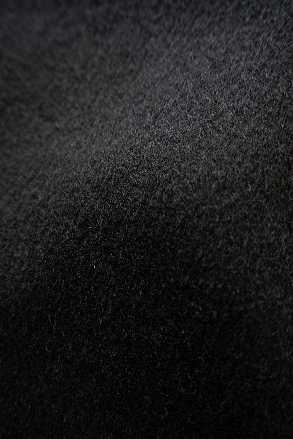 【26AW】ウールシャギーシャツブルゾン(BLACK)