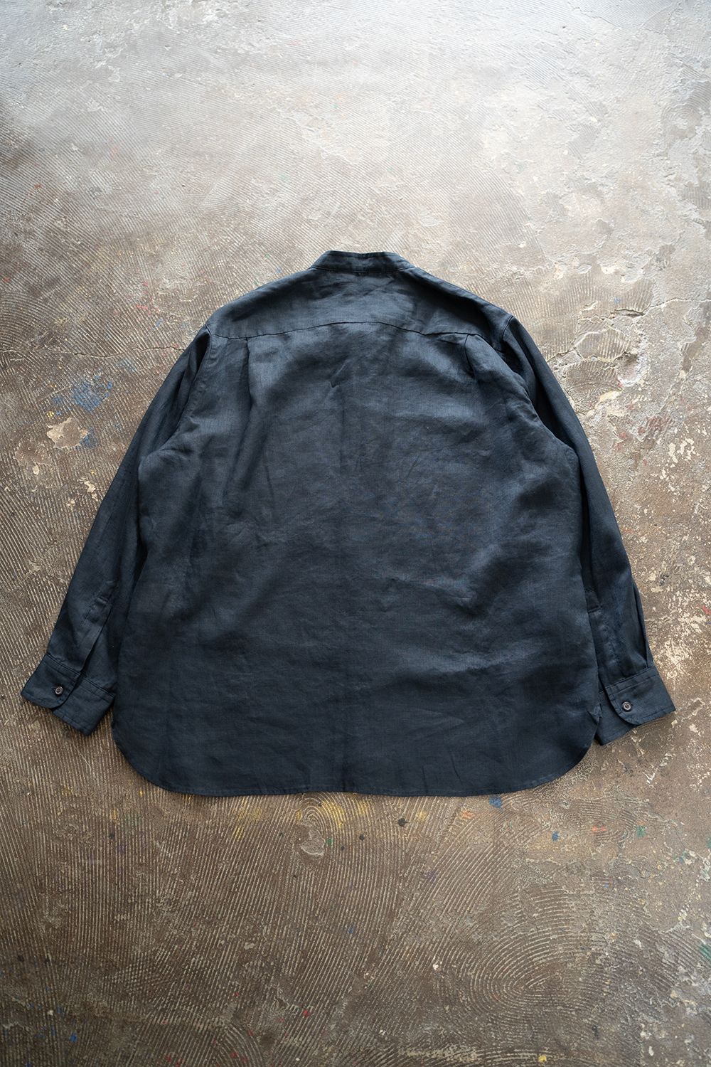 STILL BY HAND - 【ラスト1点】【24SS】リネンバンドカラー