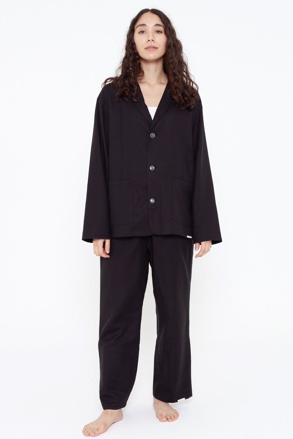 【ラスト1点】【23SS】"day"パジャマ【セットアップ】(BLACK)