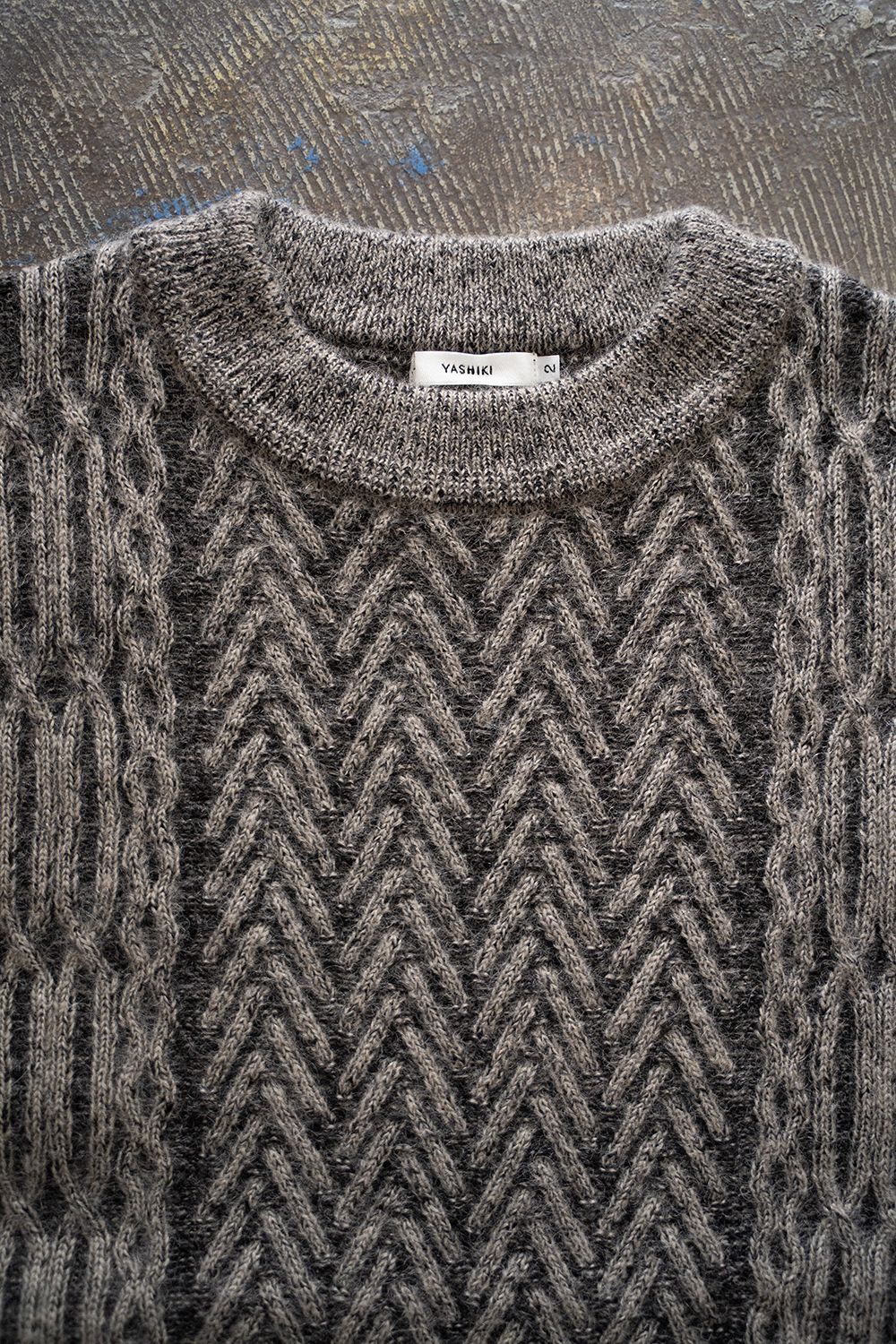 【25AW】Sekkei Mohair Knit(BEIGE)