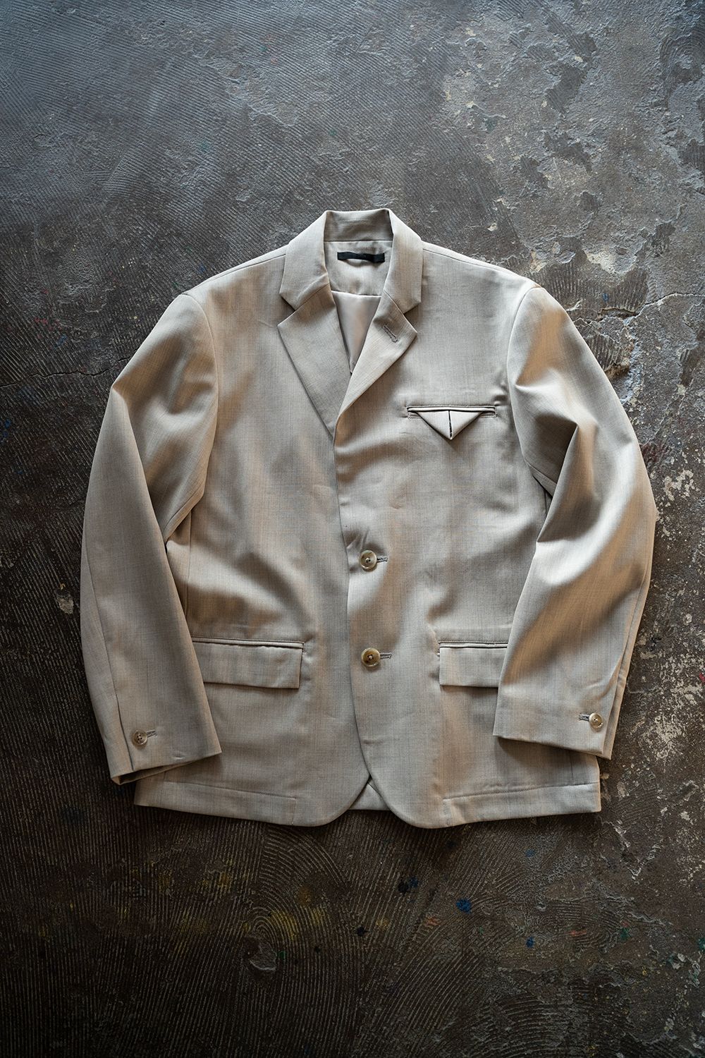 【ラスト1点】【25SS】Air Twill Jacket/エアーツイルジャケット(GREIGE)