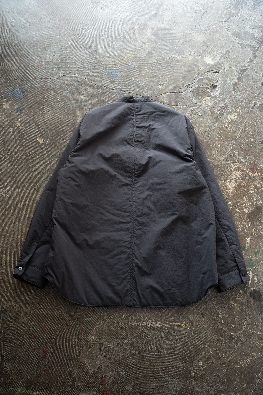 【25AW】シンサレートシャツブルゾン(CHARCOAL)