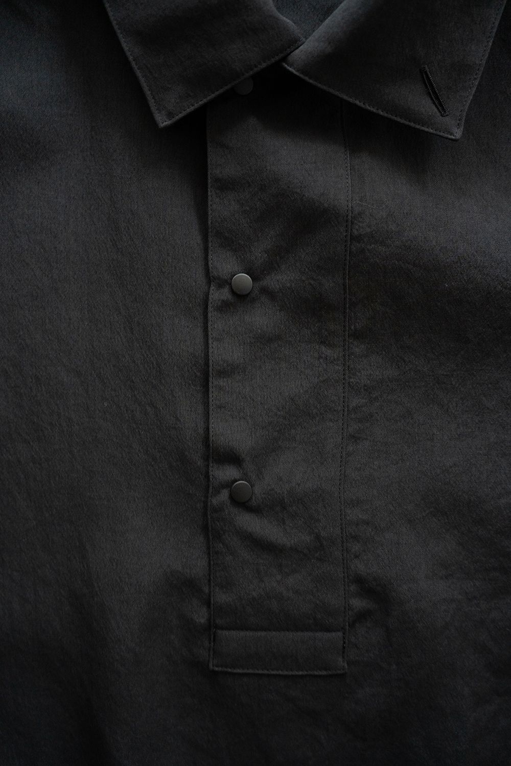 【25AW】撥水ナイロンアノラック(INK BLACK)