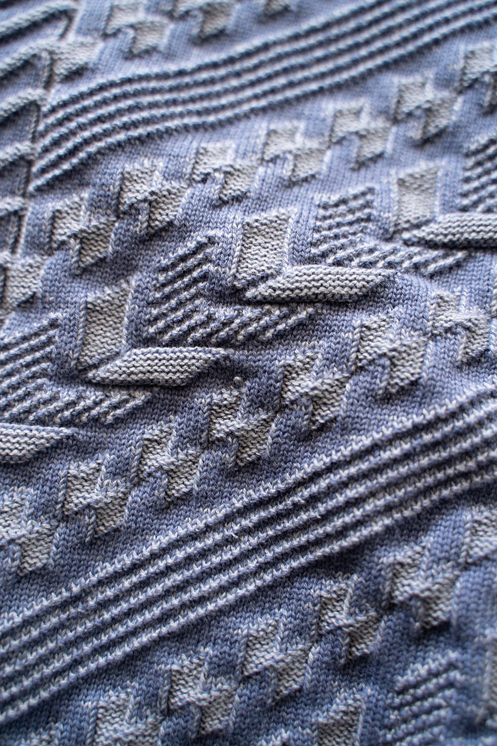 YASHIKI - 【23SS】Hanadoki Knit(SMOKY BLUE) | Salty