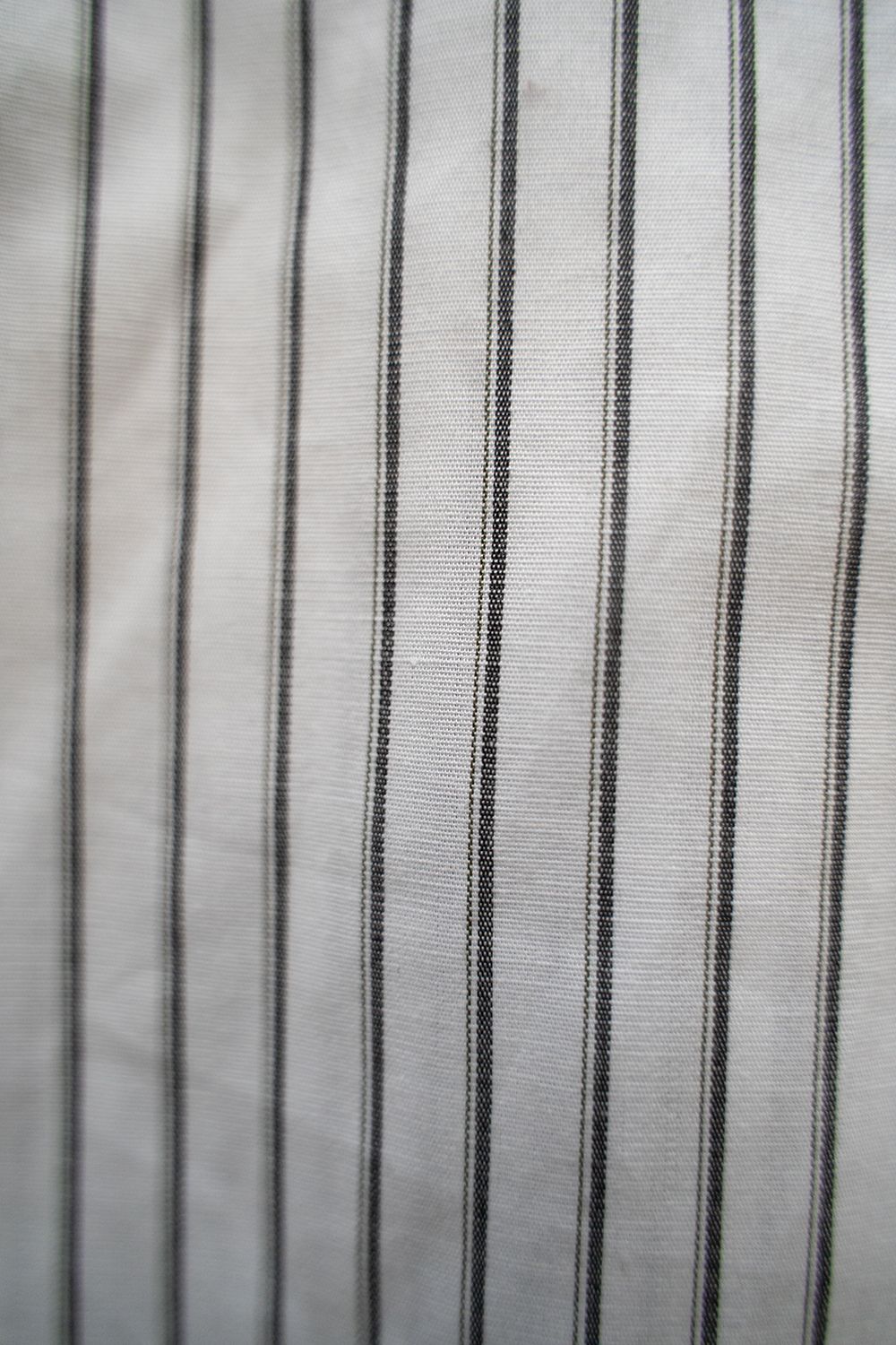 【ラスト1点】【25SS】コットン×ラミーオーバーサイズシャツ(WHITE STRIPE)