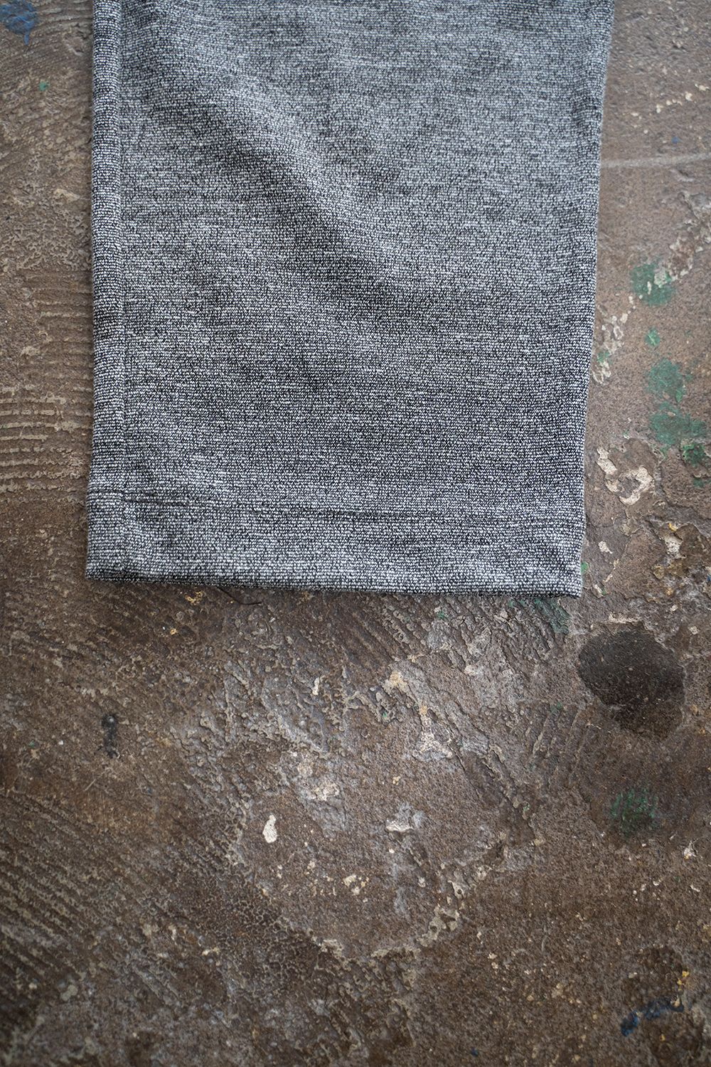 【ラスト1点】【21SS】ワンタックニットイージーパンツ(GRAY)