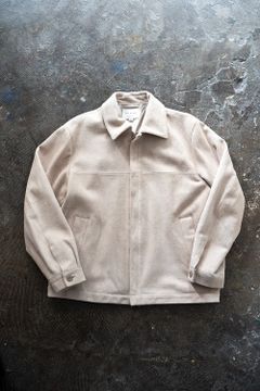 【ラスト1点】ゴートスウェードジップブルゾン