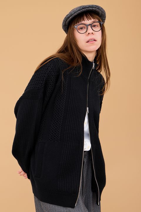 【26AW】Akiiro Drivers Knit(BLACK)
