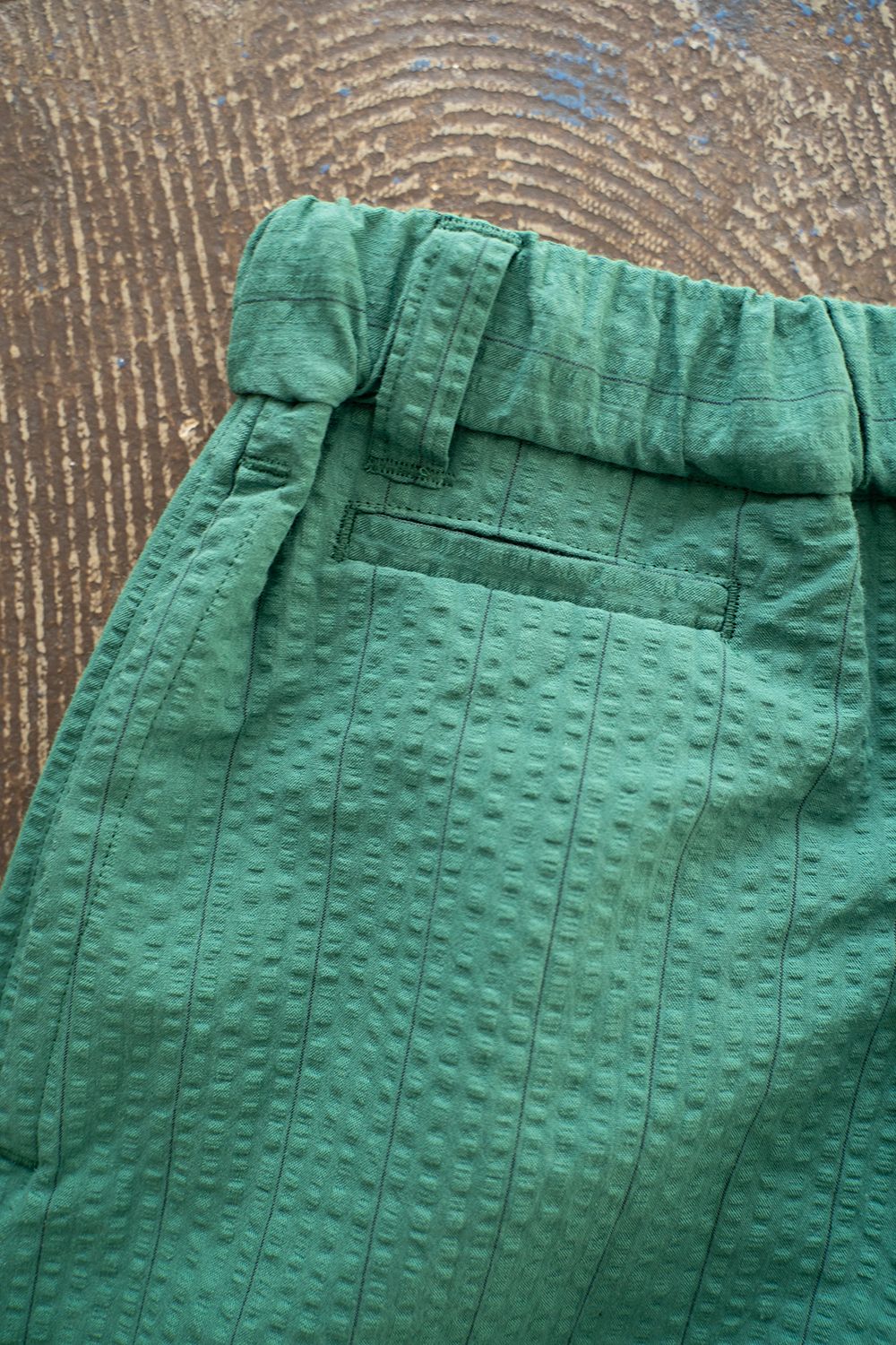 【ラスト1点】【23SS】"week s/s"pajama【セットアップ】(GREEN×BLACK)