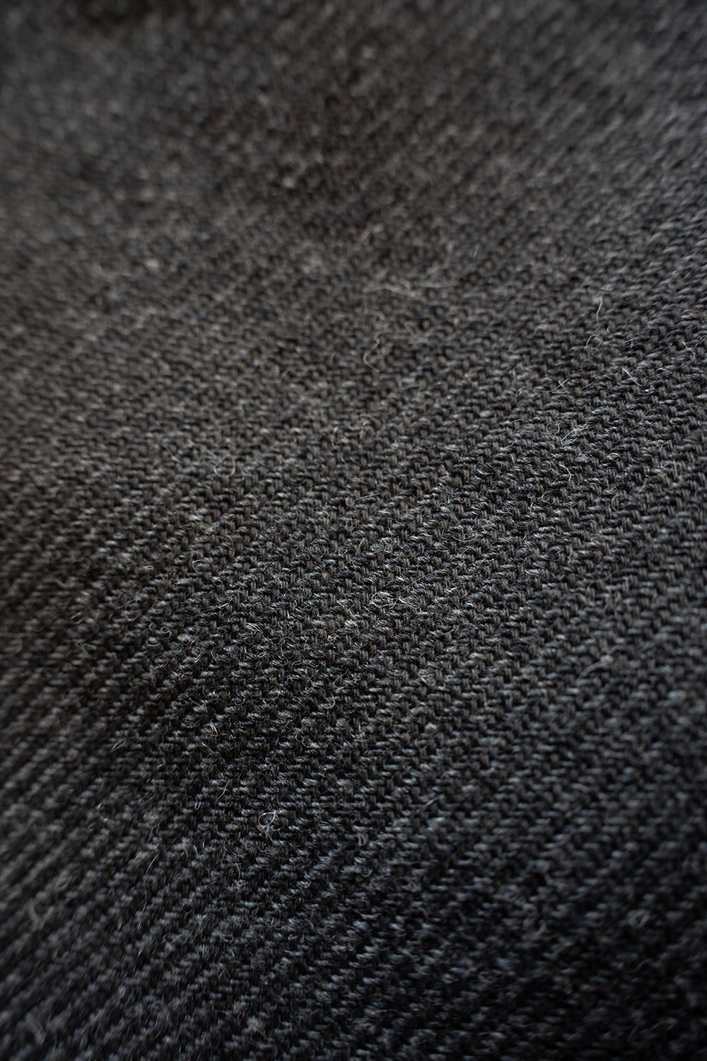【26AW】コットン×ウールカルゼカバーオール(GREY)
