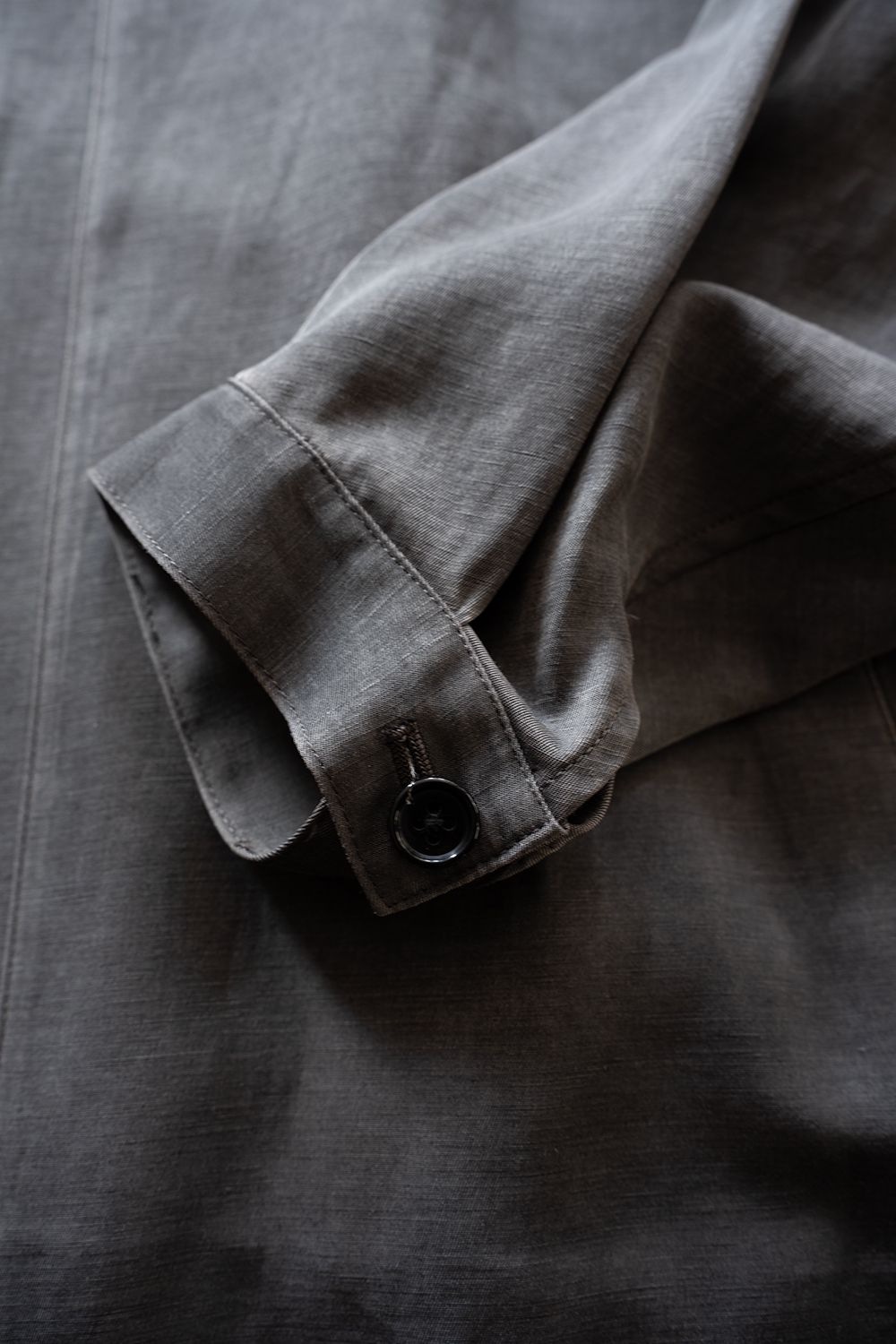 【26SS】ピグメントプリントジップブルゾン(DUSTY GREY)