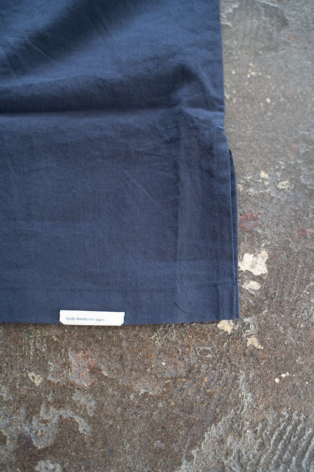 【ラスト1点】【21SS】"zen "pajama soft typewriter/パジャマ(セットアップ)【ユニセックス】(NAVY)