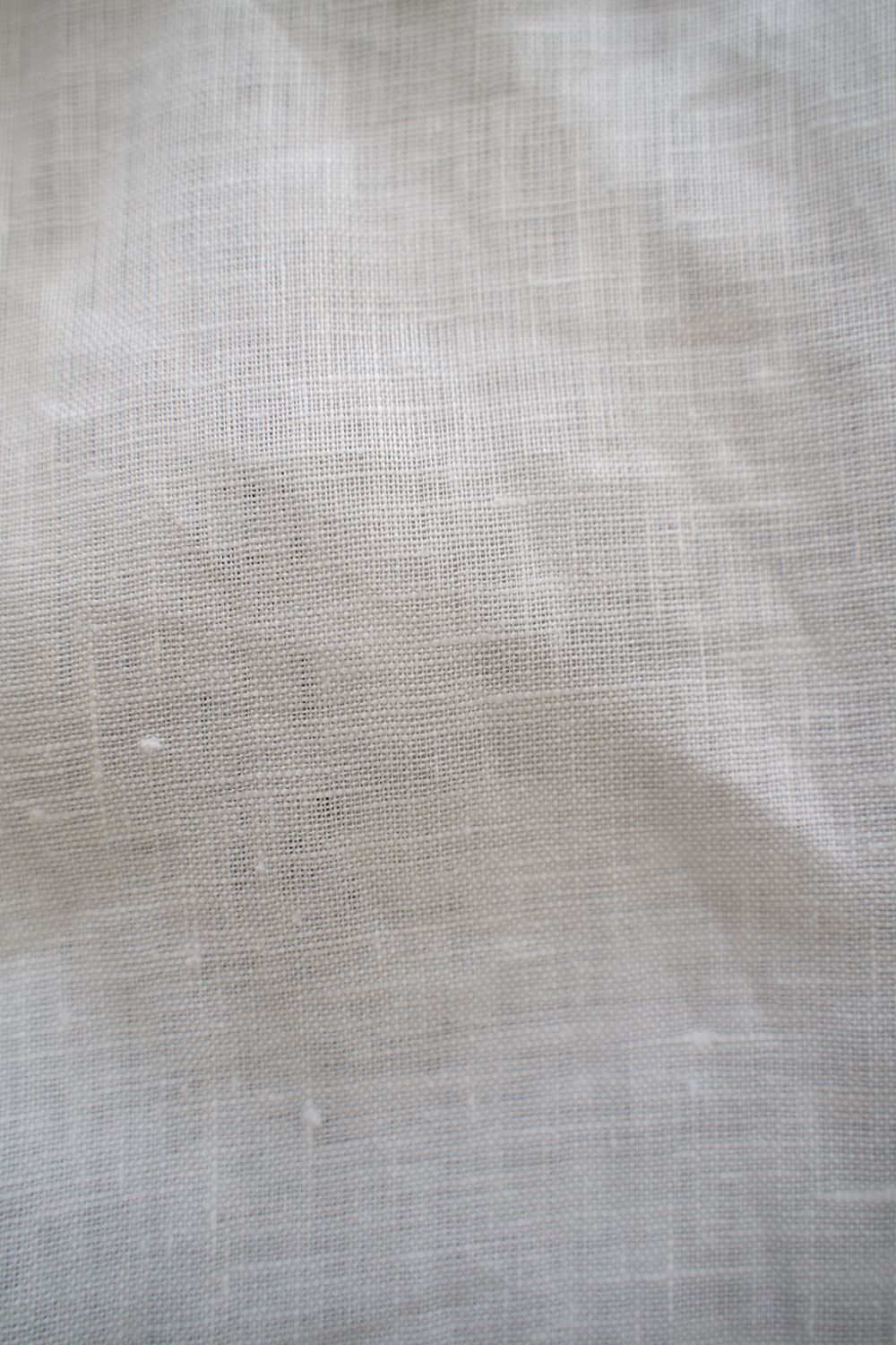 【ラスト1点】【23SS】半袖リネンレギュラーカラーシャツ(WHITE)