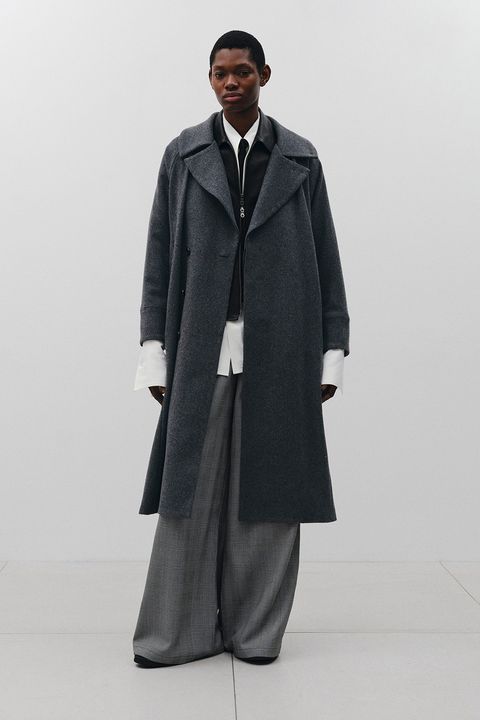 【26AW】Belted Over Coat/ベルテッドオーバーコート(GRAY)