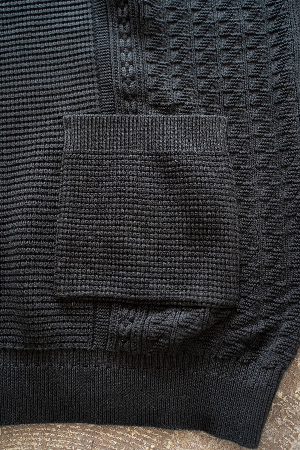 YASHIKI - 【ラスト1点】【22AW】Yukisora Cardigan(BLACK) | Salty