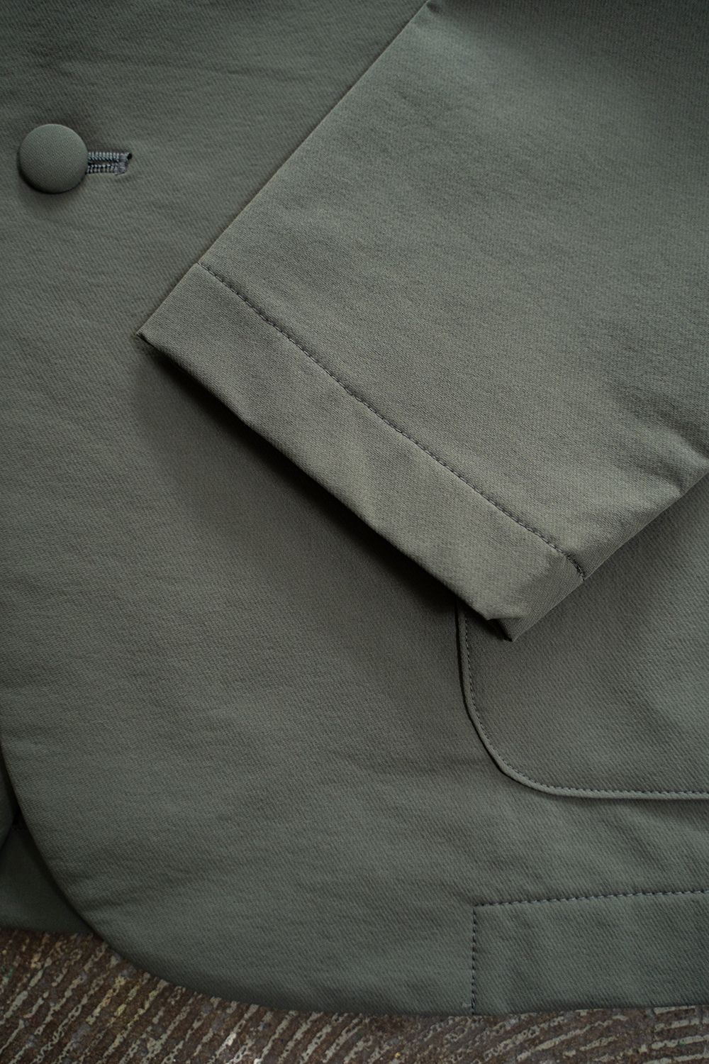 【ラスト1点】【23AW】Jacket Cardigan(SMOKE OLIVE)