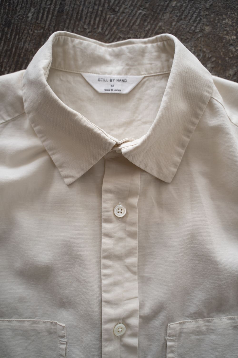 【26SS】コットン×ヘンプオーバーシャツ(TAUPE)