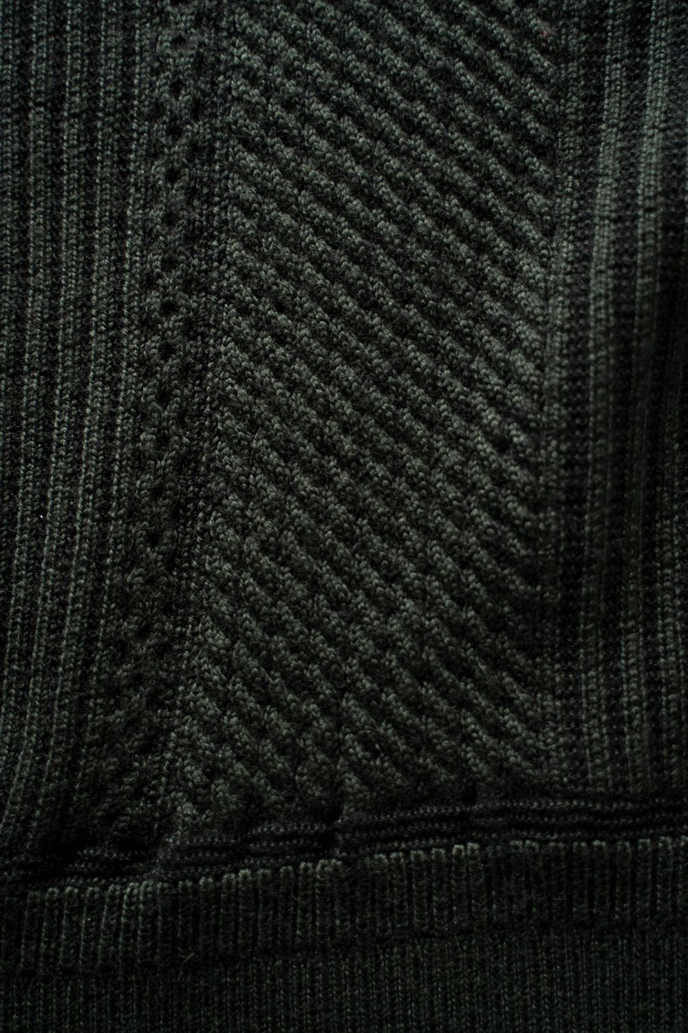 【26AW】Teriha Zip Polo(DARK OLIVE)