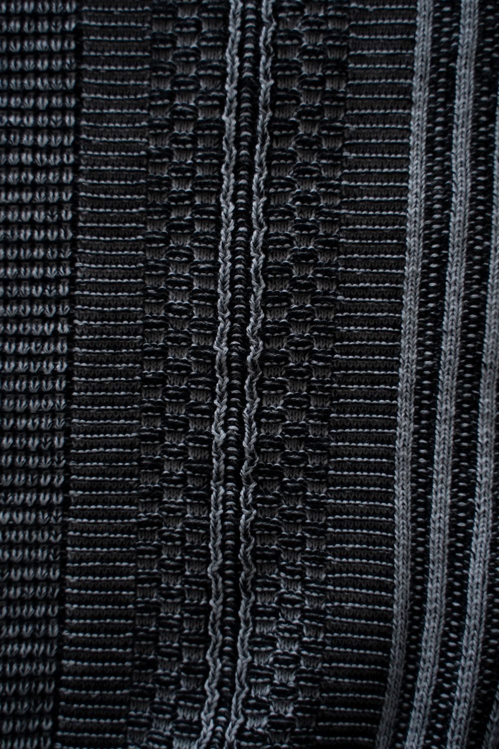 【26AW】Akisame Knit Polo(MIX GRAY)