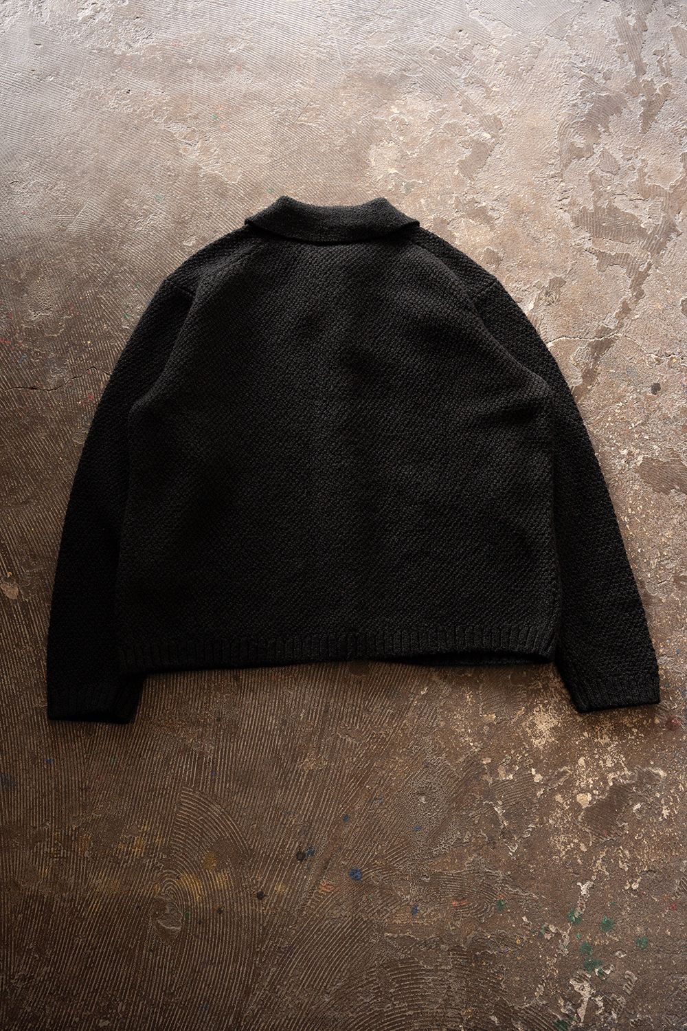 【26AW】5Gニットブルゾン(BLACK)