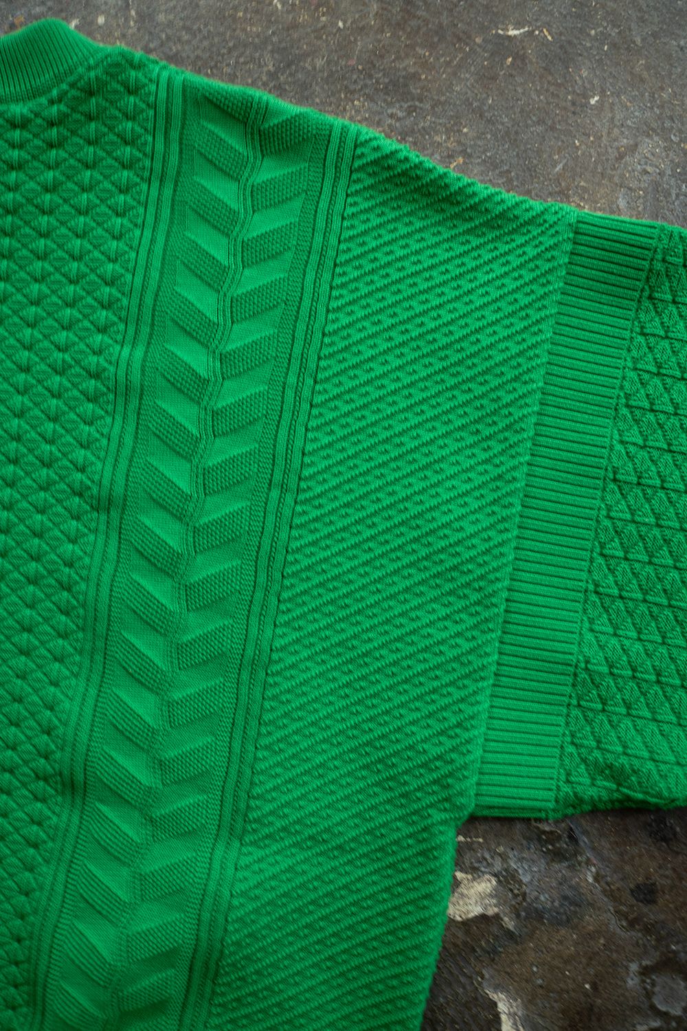 【24SS】Haruno Knit(KELLY GREEN)