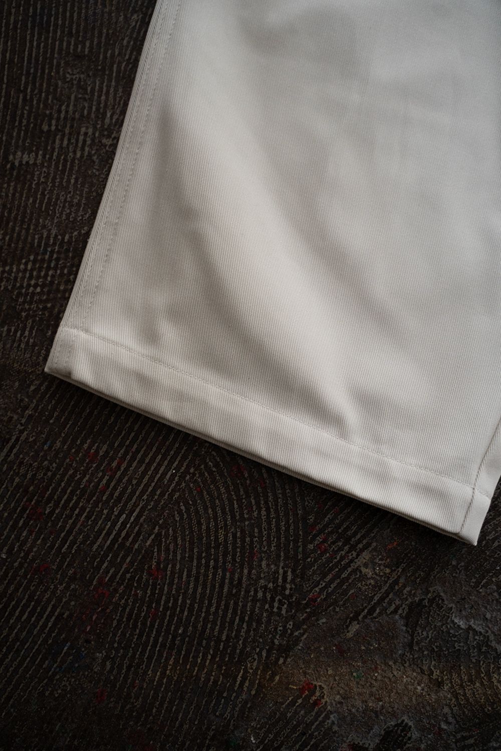 【ラスト1点】【25SS】コットンツイルワイドペインターパンツ(ECRU)