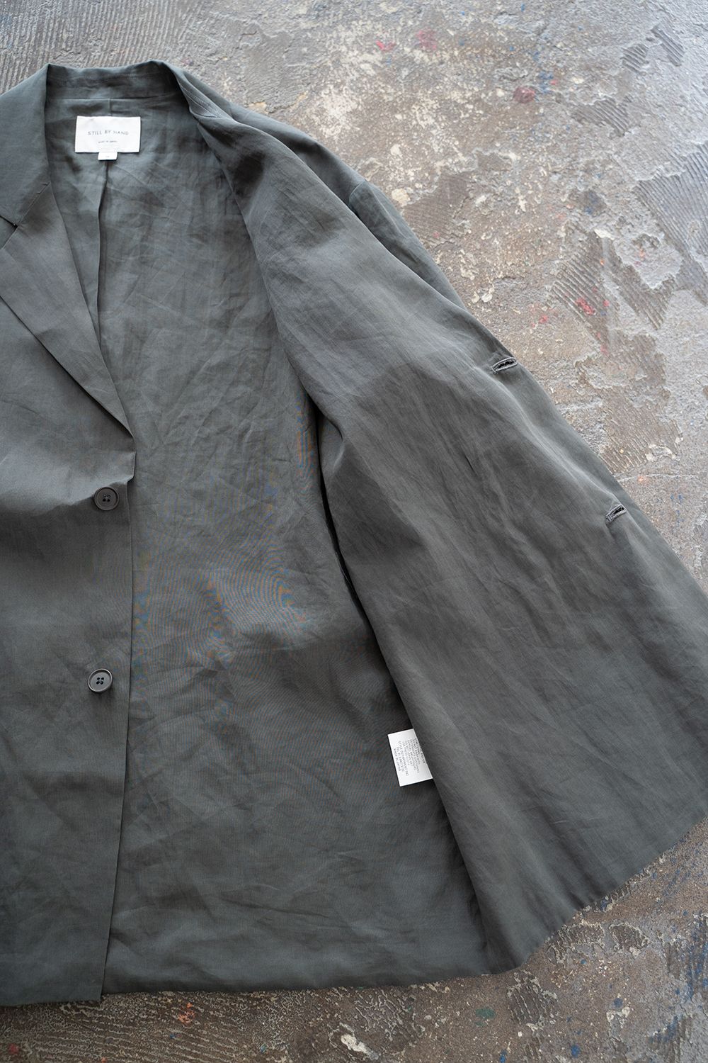 【26SS】ローン地無双3Bジャケット(SLATE GREY)