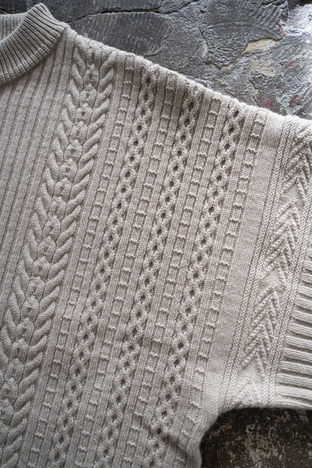 YASHIKI - 【ラスト1点】Tofu Knit(OATMEAL) | Salty YASHIKI - 【ラスト1点】Tofu Knit(OATMEAL) | Salty